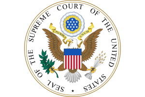 Seal of the Supreme Court of the United States - Badge