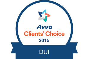 Avvo Client's Choice / DUI 2015 